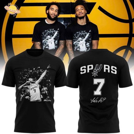2025 Limited edition t-shirt “Luke Kornet” San Antonio Spurs for fans