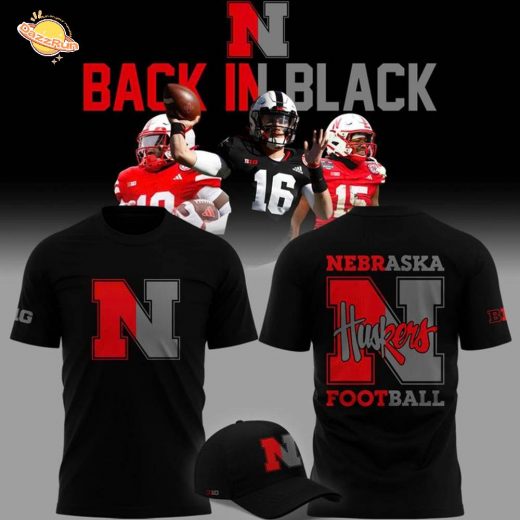 2025 limited edition t-shirt Nebraska football “Back In Black” for fans 2025 limited edition t-shirt Nebraska football “Back In Black” for fans