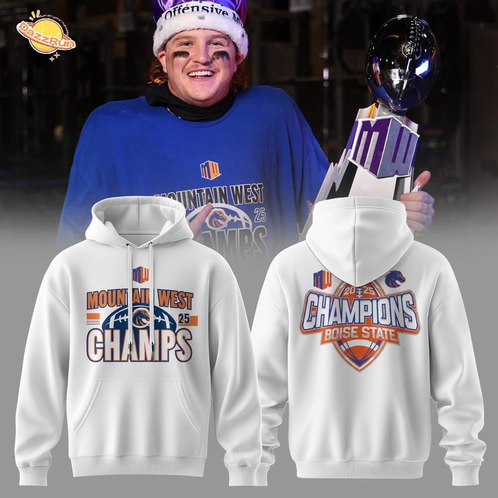 Boise State Broncos – Mountain West Champs 2025 Boise State Broncos – Mountain West Champs 2025
