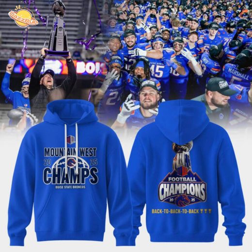 Boise State Broncos – Mountain West Champs 2025 🟦🏆