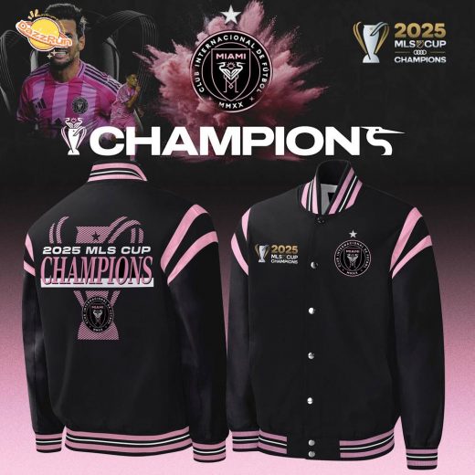 Inter Miami CF 2025 MLS Cup Champions Jacket