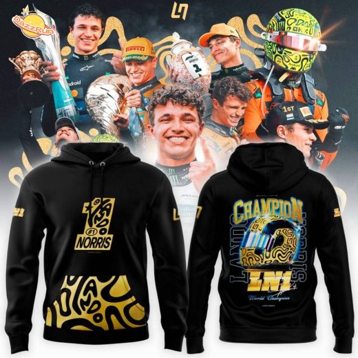 Lando Norris World Drivers’ Champion Hoodie
