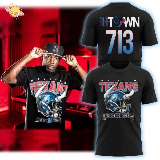 Limited Edition Houston Texans 713 Day 2025 T-shirt