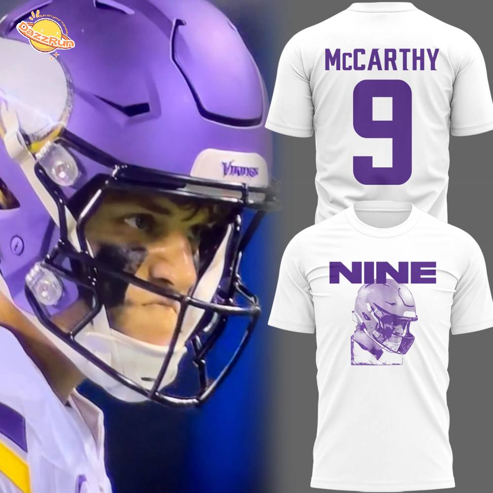 Limited Edition J.J. McCarthy: Nine TShirt Limited Edition J.J. McCarthy: Nine TShirt