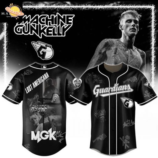 Limited edition mgk x Cleveland Guardians Jerseys