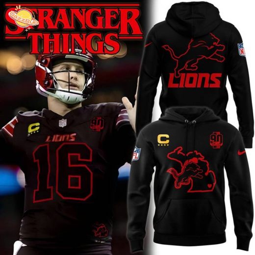 Lions “Stranger Things Edition” Limited Hoodie – Goff 16