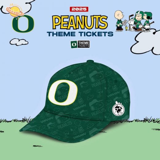 Oregon Ducks x 75th Anniversary Of Peanuts 2025 Hoodie