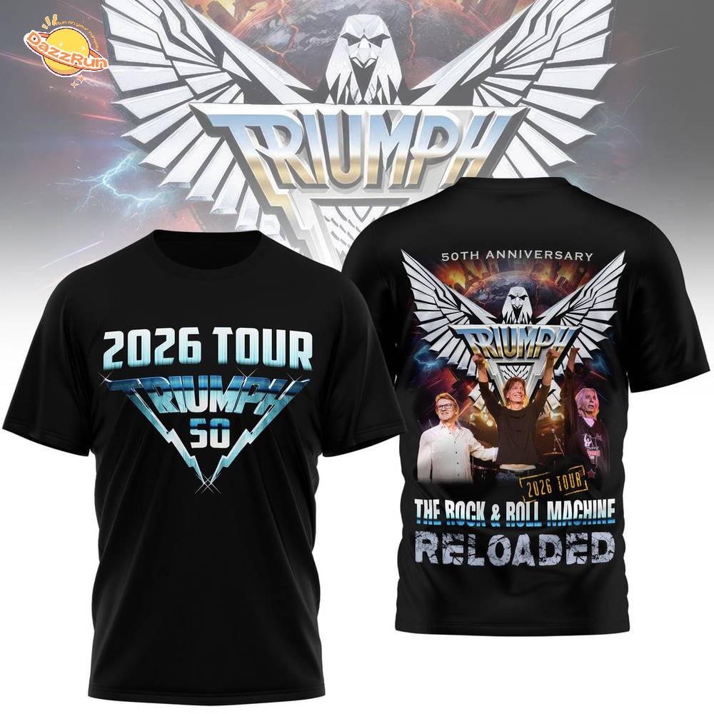 Premium TRMP 50th Anniversary Tour 3D Shirt Premium TRMP 50th Anniversary Tour 3D Shirt