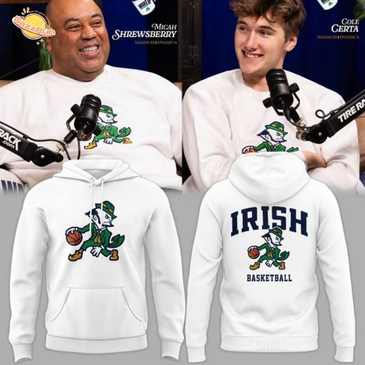 Special Notre Dame Basketball Leprechaun Hoodie.