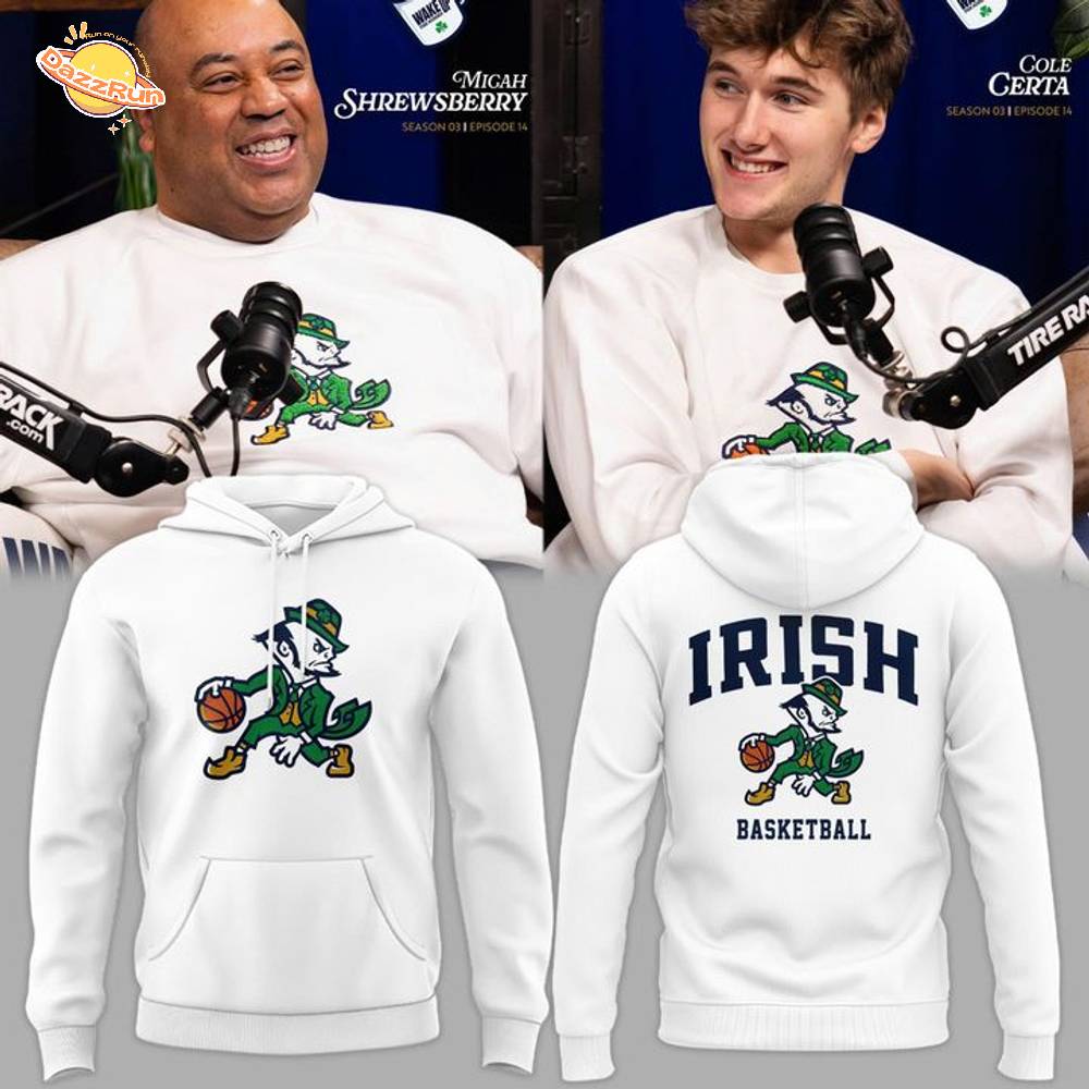 Special Notre Dame Basketball Leprechaun Hoodie. Special Notre Dame Basketball Leprechaun Hoodie.