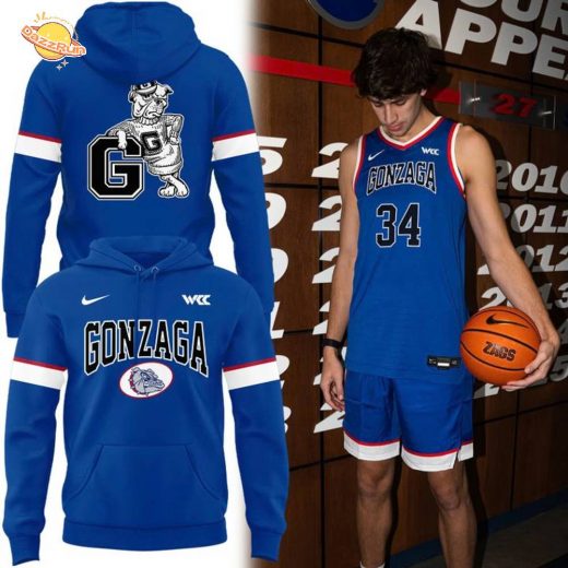 Special Throwback Uniform Gonzaga Basketball Hoodie