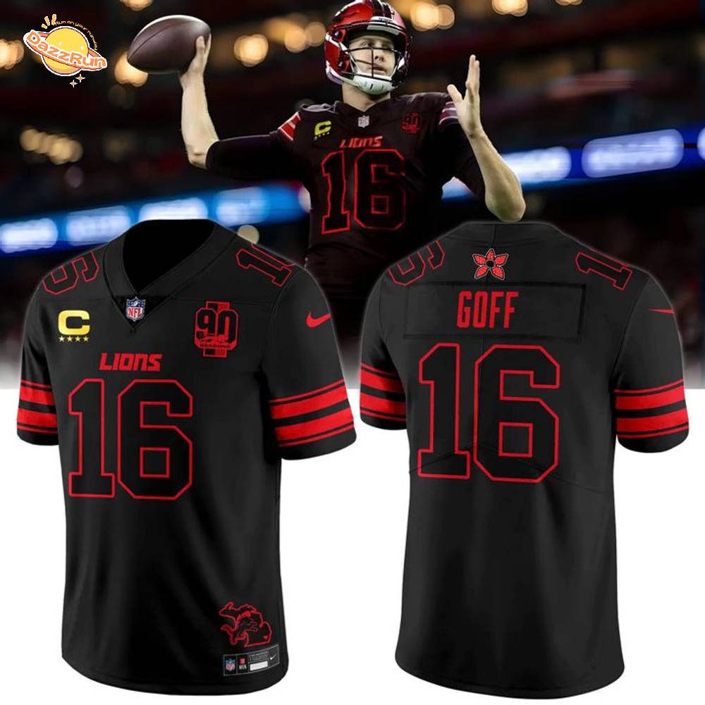 ions "Stranger Things Edition" Limited Jersey - Goff 16 ions "Stranger Things Edition" Limited Jersey - Goff 16