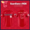 Limited edition mgk x Cleveland Guardians Jerseys Limited edition mgk x Cleveland Guardians Jerseys