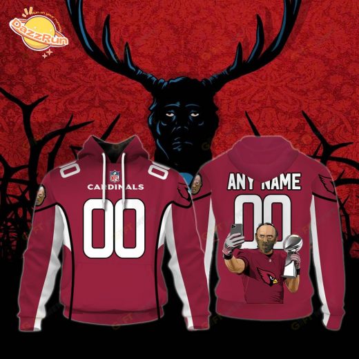 Arizona Cardinals X Hannibal Jersey Style Hoodie – Custom Sports Apparel