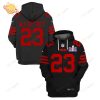 Personalized NFL Chicago Bears Mix Jersey Style Hoodie – Custom Design