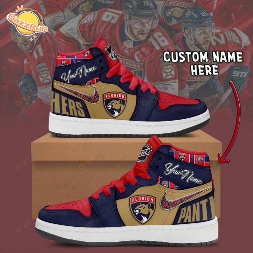 Florida Panthers Air Jordan 1 – Exclusive Custom Sneakers