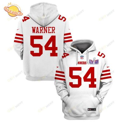 Fred Warner San Francisco 49ers Limited Edition Hoodie Jersey – Special Edition