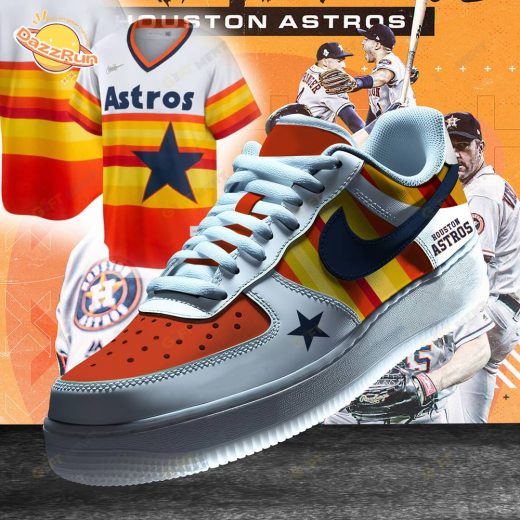 Houston Astros Air Force 1 Sneaker