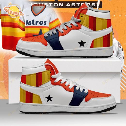 Houston Astros Air Jordan 1 – Exclusive Personalized Sneakers