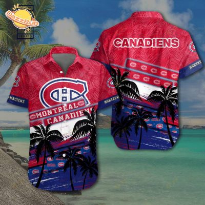 NHL Montreal Canadiens Hawaiian Shirt