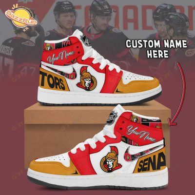 Ottawa Senators Air Jordan 1 – Personalized Sports Shoes