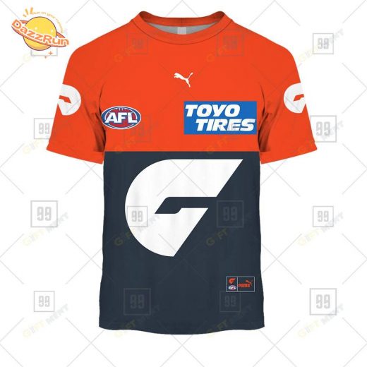 Personalized 2023 AFL Greater Western Sydney Giants Jersey T-Shirt