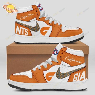 Personalized AFL GWS Giants Air Jordan 1 – Custom Sports Footwear