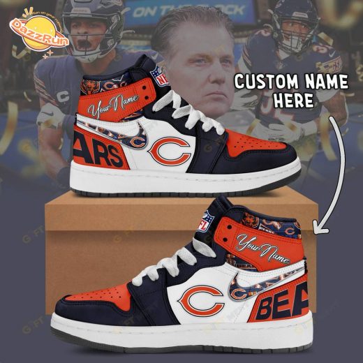 Personalized Chicago Bears Air Jordan 1 – Custom Sports Shoes