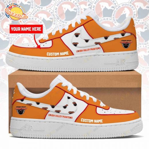 Personalized Lehigh Valley Phantoms Air Force 1 Sneakers