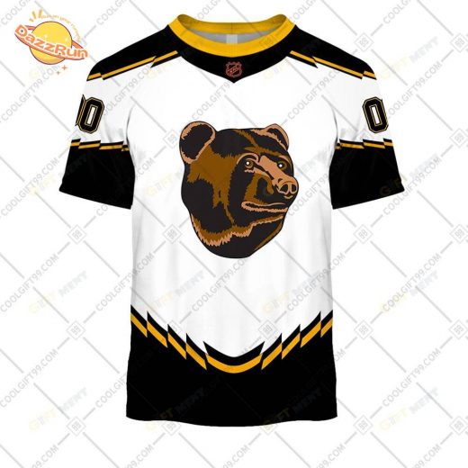 Personalized NHL Boston Bruins Reverse Retro Style T-Shirt