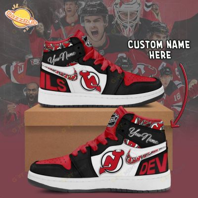 Personalized New Jersey Devils Air Jordan 1 – Exclusive Custom Sneakers