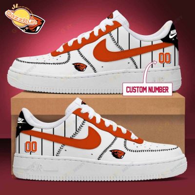 Personalized Oregon State Beavers Air Force 1 Sneakers