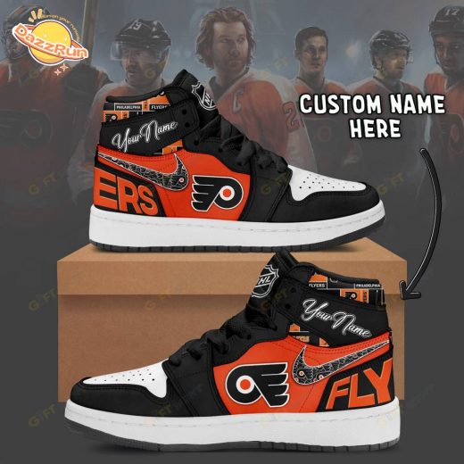 Philadelphia Flyers Air Jordan 1 – Personalized Sports Footwear