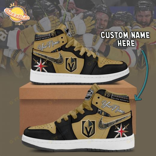 Vegas Golden Knights Air Jordan 1 – Exclusive Custom Sneakers