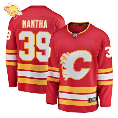 Anthony Mantha Calgary Flames Breakaway Home Jersey – NHL Fanatics