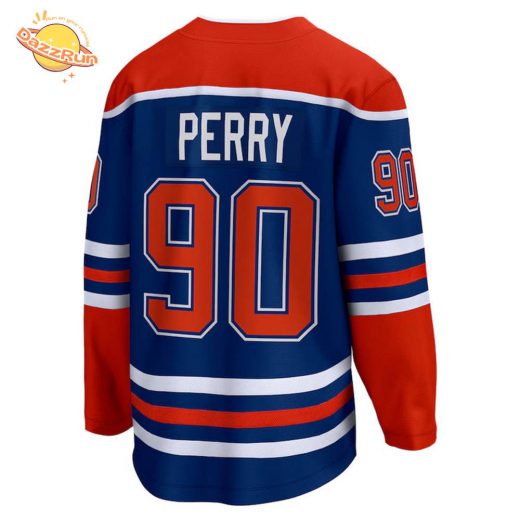 Corey Perry Edmonton Oilers Breakaway Royal Home Jersey – NHL Fanatics