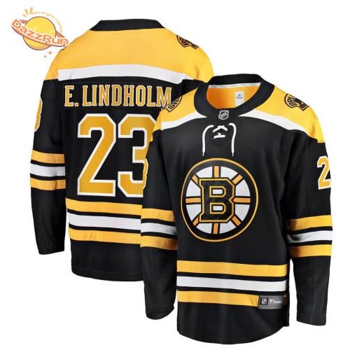 Elias Lindholm Boston Bruins Breakaway Home Jersey – NHL Fanatics