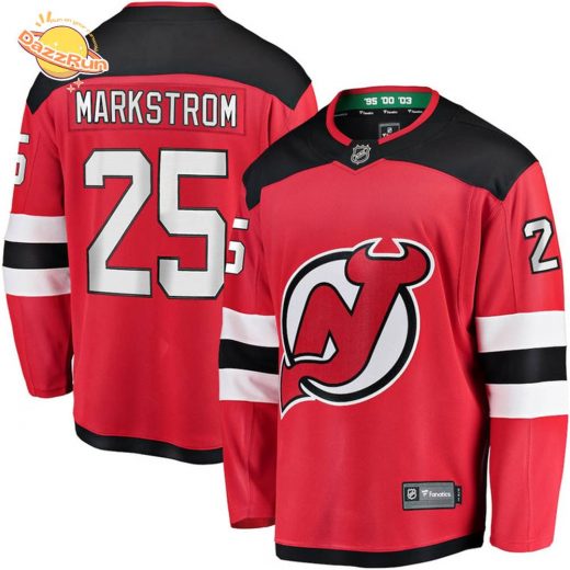 Jacob Markstrom New Jersey Devils Breakaway Home Jersey – NHL Fanatics