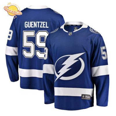 Jake Guentzel Tampa Bay Lightning Breakaway Home Jersey – NHL Fanatics