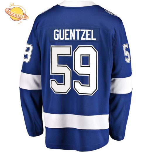 Jake Guentzel Tampa Bay Lightning Breakaway Home Jersey – NHL Fanatics