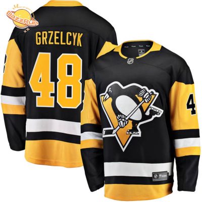 Matt Grzelcyk Pittsburgh Penguins Breakaway Home Jersey – NHL Fanatics