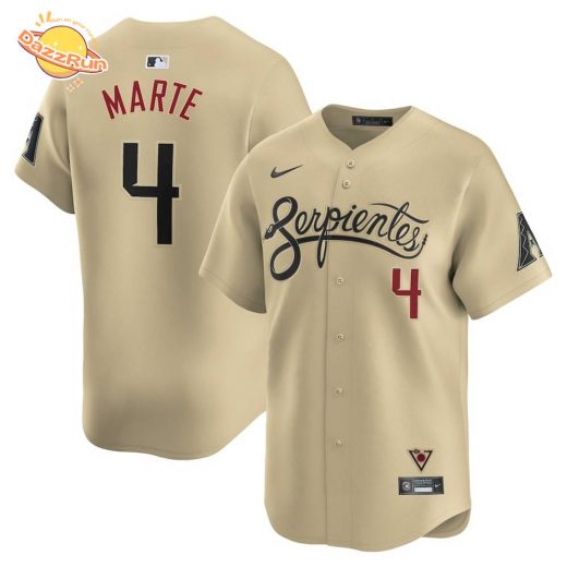 Men’s Ketel Marte Arizona Diamondbacks Nike Sand City Connect Limited Player Jersey