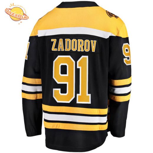 Nikita Zadorov Boston Bruins Breakaway Home Jersey – NHL Fanatics