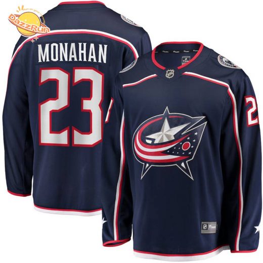 Sean Monahan Columbus Blue Jackets Breakaway Home Jersey – NHL Fanatics