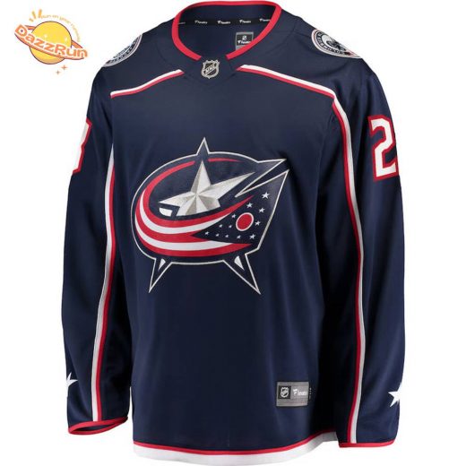 woo image2F2024 09 182FSean Monahan Columbus Blue Jackets Breakaway Home Jersey NHL Fanatics 3