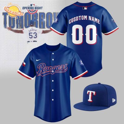 Texas Rangers Nike Home Replica Player Jersey – Blue