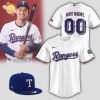 Texas Rangers Nike Home Replica Player Jersey – Blue