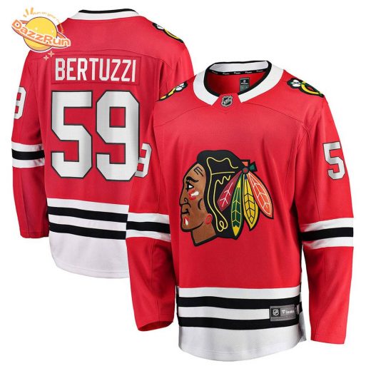 Tyler Bertuzzi Chicago Blackhawks Breakaway Home Jersey – NHL Fanatics