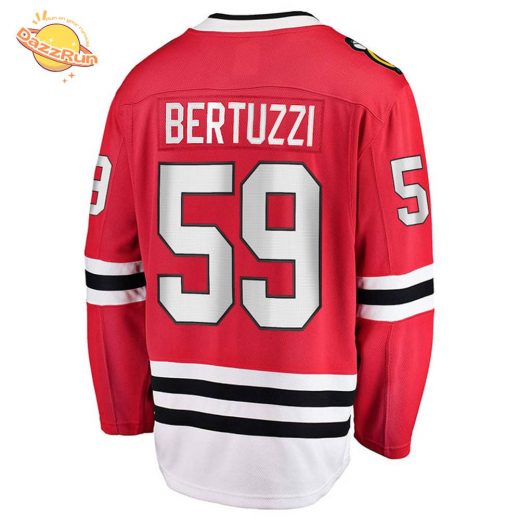 Tyler Bertuzzi Chicago Blackhawks Breakaway Home Jersey – NHL Fanatics