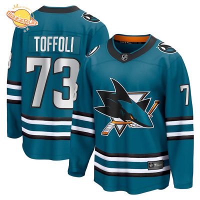 Tyler Toffoli San Jose Sharks Breakaway Home Jersey – NHL Fanatics